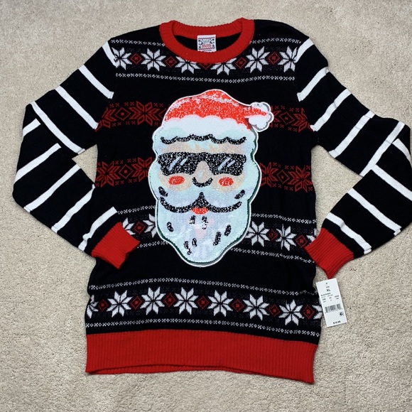 ❤️SANTA - Ugly Christmas Sweater - Picture 2 of 5